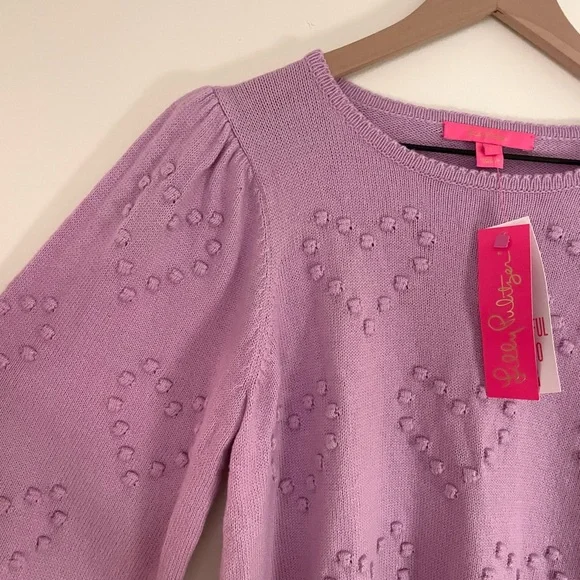 Lilly Pulitzer Kippa Heart Sweater - Picture 7 of 9